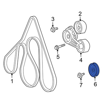 Ford OE - Accessory Drive Belt Idler Pulley