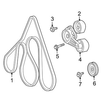 Ford OE - Cooling - Belts & Pulleys