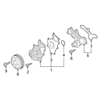 Ford OE - Cooling - Water Pump