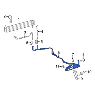 Ford OE - Automatic Transmission Oil Cooler Hose
