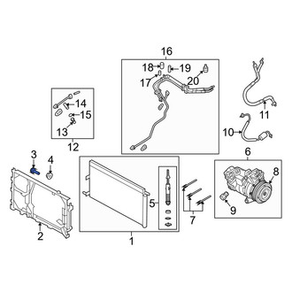 Ford OE - Ignition Knock (Detonation) Sensor Bolt