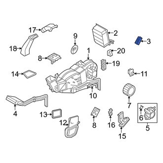 Ford OE - Front A/C Expansion Valve