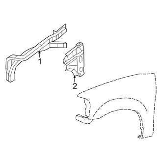 Ford OE - Fender - Structural Components & Rails