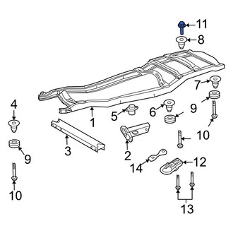 Ford OE - Lower Steering Shaft Bolt