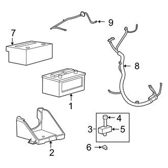 Ford OE - Electrical - Battery