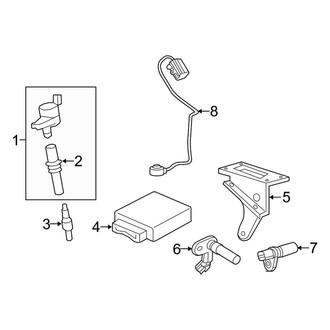Ford OE - Electrical - Ignition System (EL King Ranch / EL Limited / EL XL / EL XLT / King Ranch / Limited / XL / XLT)