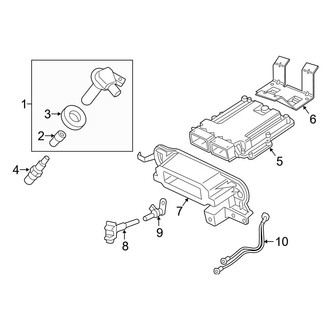 Ford OE - Electrical - Ignition System (EL King Ranch / EL Limited / EL Platinum / EL SSV / EL XL / EL XLT / King Ranch / Limited / Platinum / SSV / XL / XLT)
