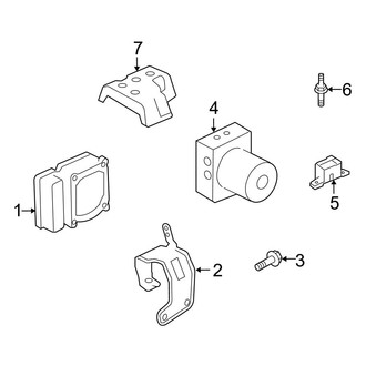 Ford OE - Electrical - ABS Components (Eddie Bauer / EL Eddie Bauer / EL King Ranch / EL Limited / EL XLT / King Ranch / Limited / XLT)
