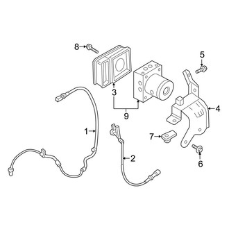 Ford OE - Electrical - ABS Components
