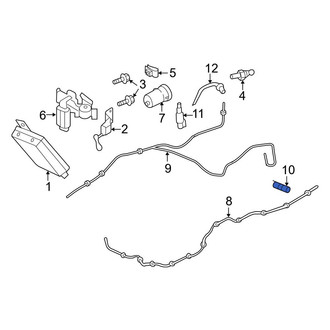 Ford OE - Air Suspension Compressor Line Adapter