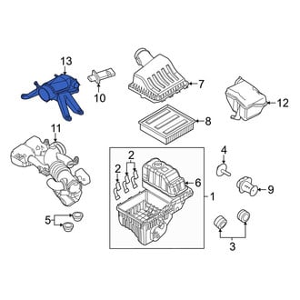 Ford OE - Engine Air Intake Hose