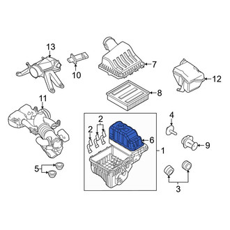 Ford OE - Lower Air Filter Housing