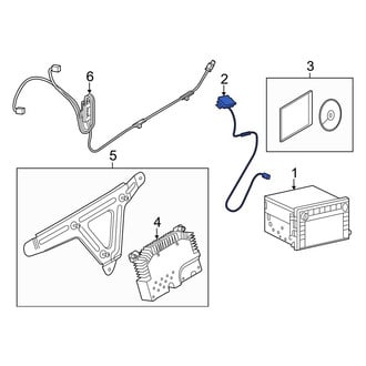 Ford OE - Satellite Radio Antenna