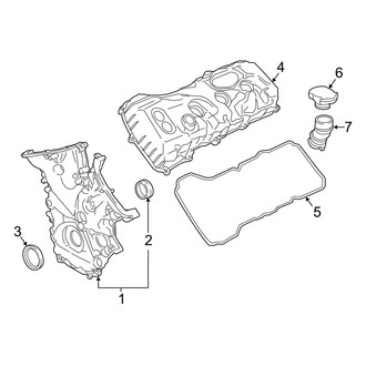 Ford OE - Engine - Valve & Timing Covers