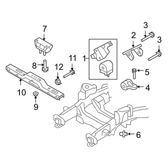 Ford OE - Engine & Transmission Mounting