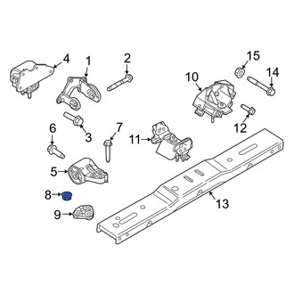 Ford OE - Engine Mount Nut