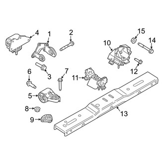 Ford OE - Engine & Transmission Mounting