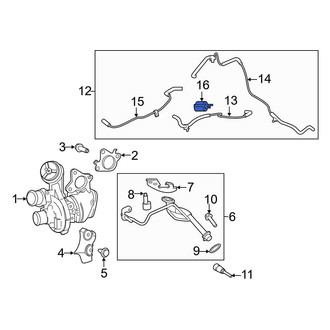 Ford OE - Turbocharger Boost Solenoid