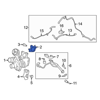 Ford OE - Right Turbocharger Gasket