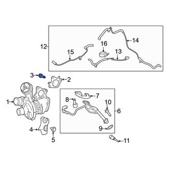 Ford OE - Inner Interior Door Handle Bolt
