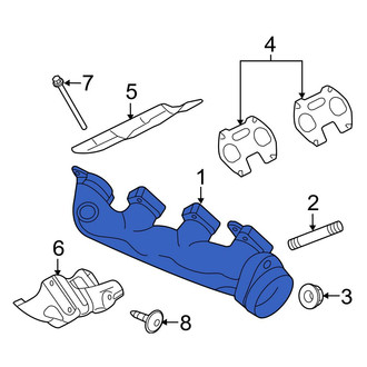Ford OE - Right Exhaust Manifold