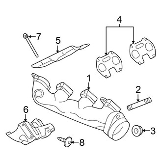 Ford OE - Exhaust System - Manifold