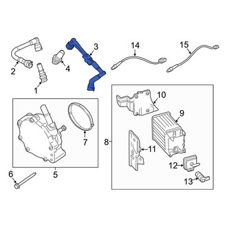 Ford OE - PCV Valve Hose