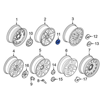 Ford OE - Wheel Cap