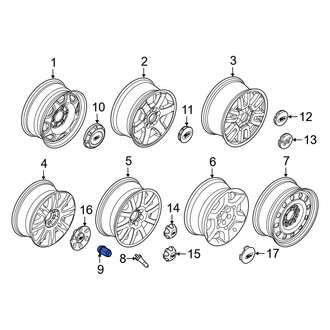Ford OE - Wheel Lug Nut