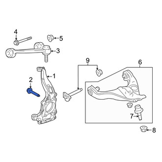 Ford OE - Axle Hub Mounting Bolt