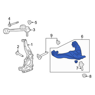 Ford OE - Front Right Lower Suspension Control Arm