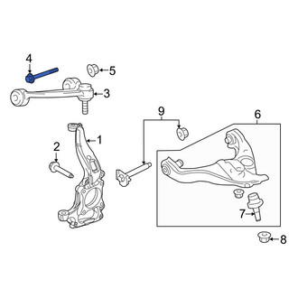 Ford OE - Inner Suspension Integral Link Bolt