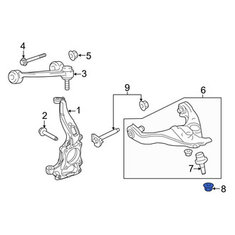 Ford OE - Suspension Integral Link Nut