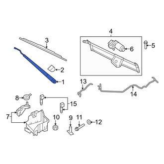 Ford OE - Front Left Wiper Arm