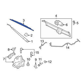 Ford OE - Front Wiper Blade