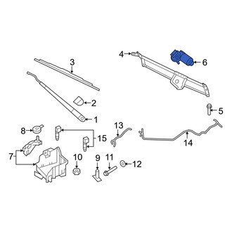 Ford OE - Front Wiper Motor