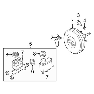 Ford OE - Cowl - Components on Dash Panel
