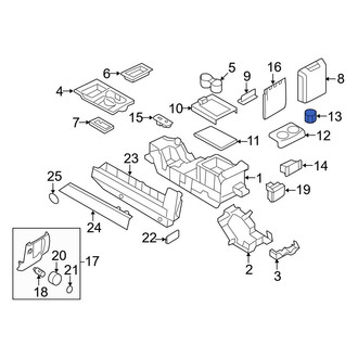 Ford OE - Left Console Panel
