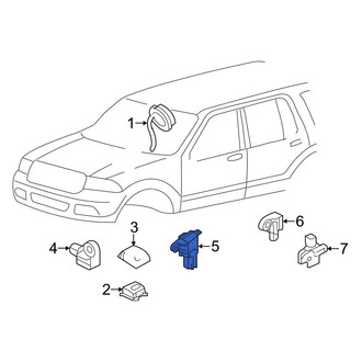 Ford OE - Center Air Bag Impact Sensor