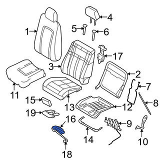Ford OE - Front Lower Climate Controlled Seat Module