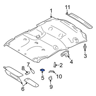 Ford OE - Upper Dashboard Air Vent