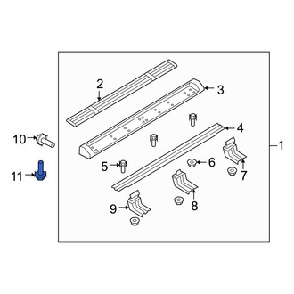 Ford OE - Running Board Reinforcement Bolt