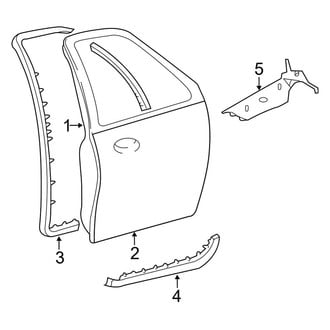 Ford OE - Front Door - Door & Components