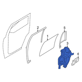 Ford OE - Rear Left Window Regulator