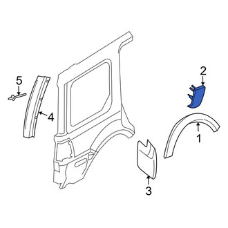 Ford OE - Rear Left Body Trim Molding