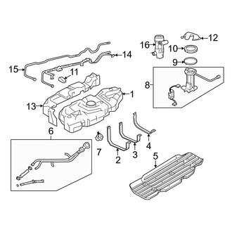 Ford OE - Fuel System Components