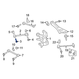 Ford OE - Front Upper Suspension Control Arm Bolt
