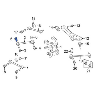 Ford OE - Upper Suspension Control Arm Nut