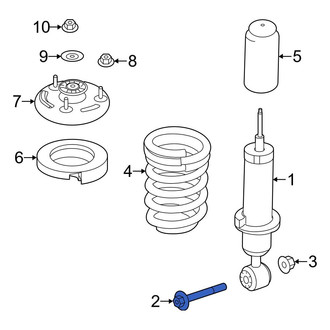 Ford OE - Suspension Shock Absorber Bolt