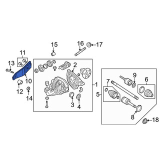 Ford OE - Rear Differential Mount